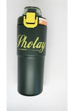 Shotay Comfortable Drinking 600ml Strawless Handled Water Bottle with  Lockable Lid and Measuring Scale - Trendyol