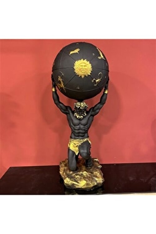 dünya çizimini tutan atlas