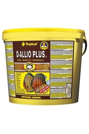D-allio Plus 11lt/2kg Kova Balık Yemi