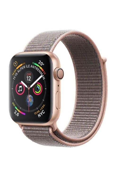 Apple Watch Seri 4 Mu6g2tu A 44mm Gps Altin Rengi Aluminyum Kasa Ve Kum Pembesi Fiyati Yorumlari Trendyol