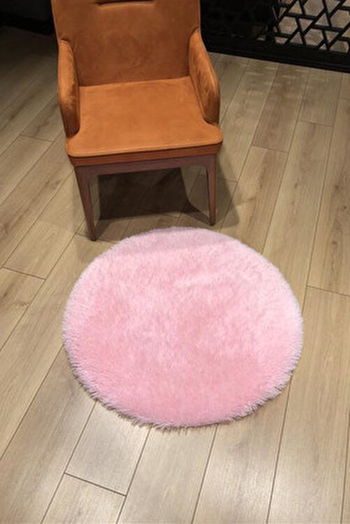 markaev pelus post uzun tuylu pembe yuvarlak kaymaz taban yikanabilir hali fiyati yorumlari trendyol