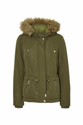 Vero moda short parka jacket cheap