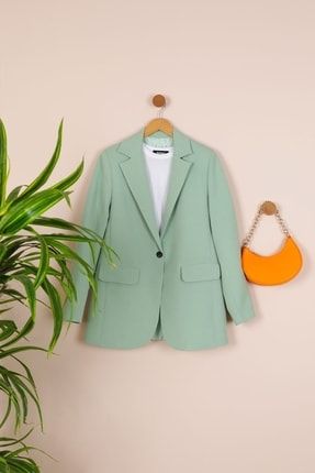 Zara mint blazer online