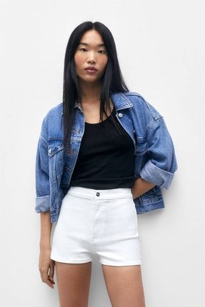 Denim legging shorts discount