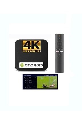 4k Android Tv Box - Ip.tv / Full Paket Yayın - Akıllı Tv Kutusu - Internet Tv / Medıa Player