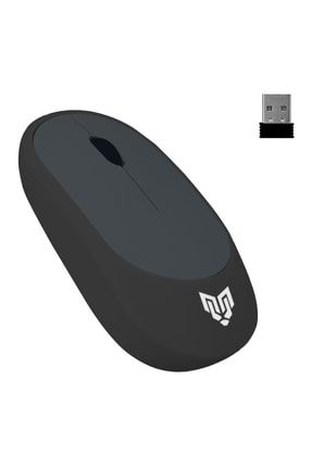 W314 2.4 Ghz Wireless Kablosuz Sessiz Mouse Ofis Siyah 3 Tuşlu