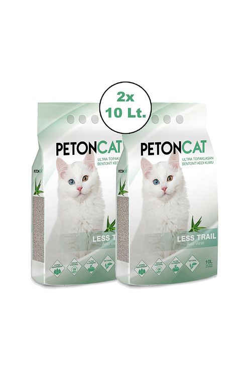 Peton Cat Aloeverali Ince Taneli Topaklasan Kedi Kumu 2 X 10 Lt Fiyati Yorumlari Trendyol