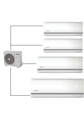 Duvar Tipi Multi Klima 42000 Btu 1 Dış Ünite + 4 Iç Ünite 9+9+12+18 Lmx125n