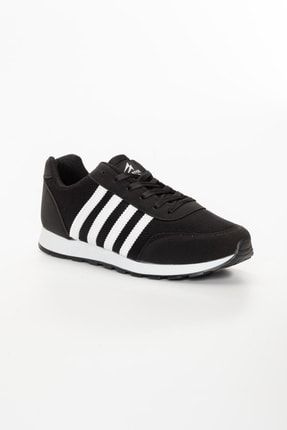 Rona Gifts Erkek Siyah Beyaz Günlük Rahat Taban Yumuşak Hafif Esnek Yürüyüş  Sneaker Bağcıklı Spor Ayakkabı Fiyatı, Yorumları - Trendyol