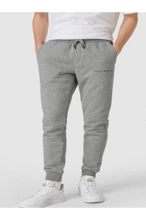 Grey tommy hilfiger sweatpants best sale
