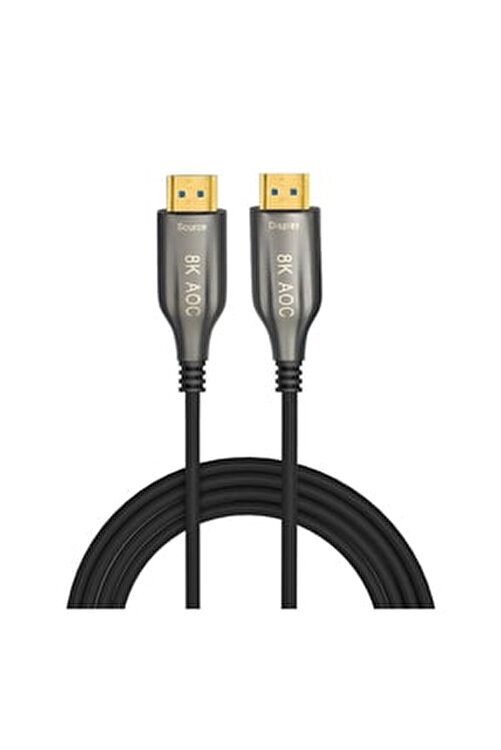Koodmax 15mt 8k Hdmı 2.1 Aktif Fiber Optik Aoc Hdmi Kablo 8k@60hz 4k@60/120hz Earc Hdr D-hdr Hdcp2.3 w6916-003
