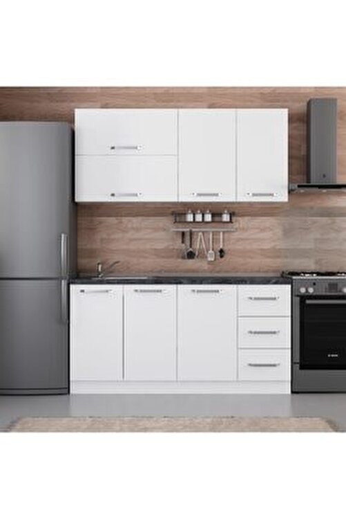 minar beyaz mutfak dolabi 165 cm 165 b2 fiyati yorumlari trendyol