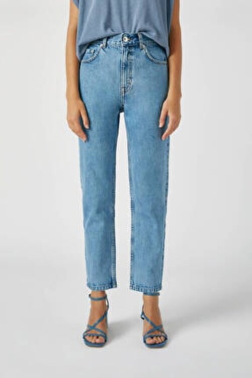Pull \u0026 Bear Basic Mom Fit Jean Fiyatı 