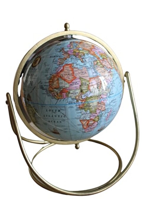 dünya çizimini tutan atlas