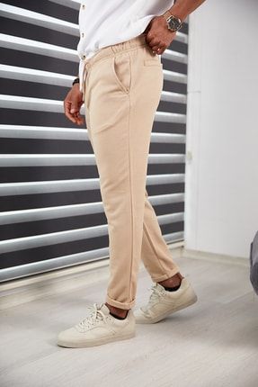 JACK CAPR O Sl m F t Ac k Gri Renk Jogger Pantolon Double Paca Desenli Kuma Likral