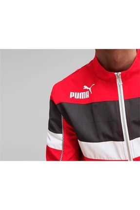 Puma Ferrari Race Sds Jacket Erkek G nl k Ceket 53815702 K rm z