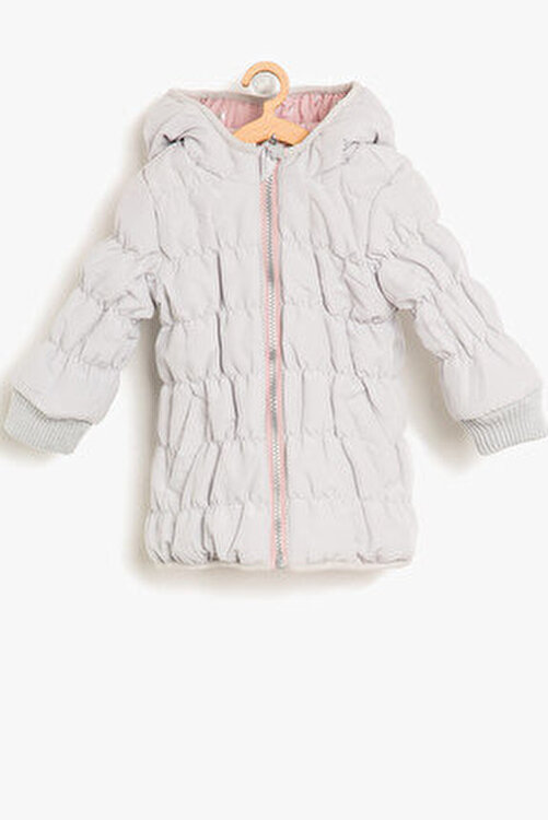 Koton Pembe Kiz Bebek Desenli Dolgu Cift Tarafli Mont Fiyati Yorumlari Trendyol