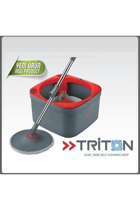 Triton Döner Başlıklı Otomatik Temizlik Seti - Temiz & Kirli Suyu Ayıran Özellik TYC00842632448