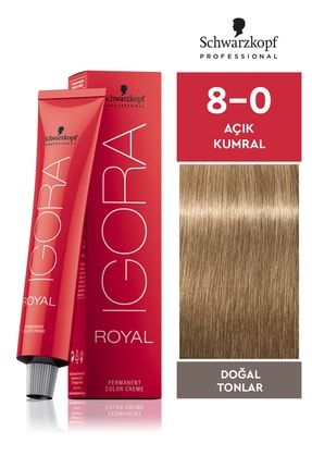 Royal Doğal Tonlar 8-0 Açık Kumral Saç Boyası 60 ml