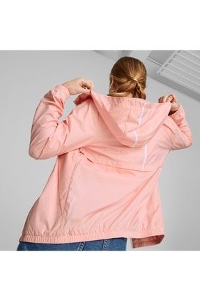 Pink puma windbreaker best sale