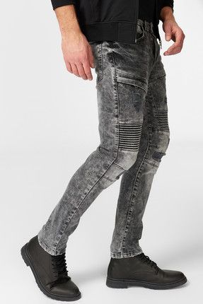 Denim house biker jeans cheap