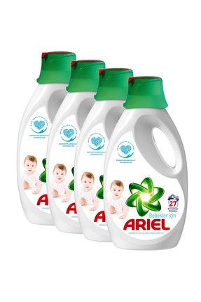 ariel baby sivi camasir deterjani bebekler icin 4 x 27 108 yikama fiyati yorumlari trendyol