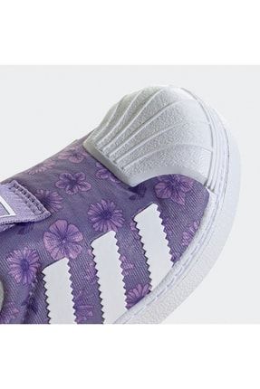 Superstar slip on store enfant violet
