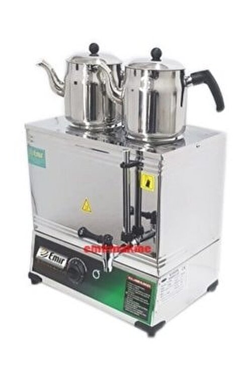 emir endustriyel mutfak emir 20 l cift demlikli elektrikli cay cay ocagi kazani fiyati yorumlari trendyol