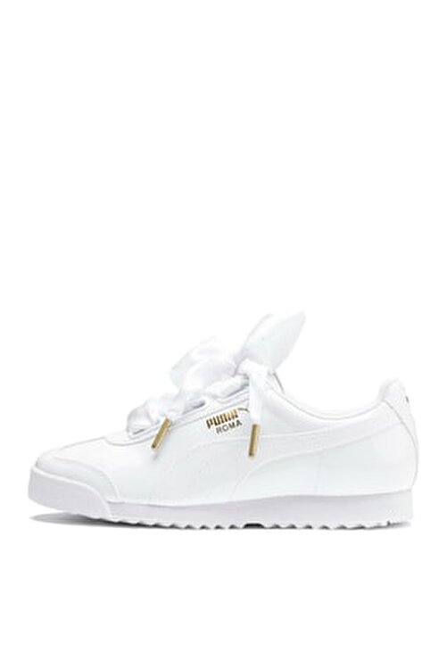 Puma ROMA HEART PATENT WN S Beyaz Kadın Sneaker Ayakkabı 100480566 Fiyatı,  Yorumları - TRENDYOL