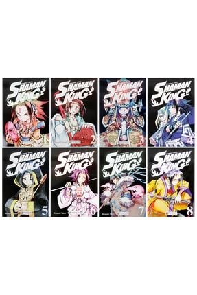 Shaman King Şaman Kral 1-8 Set Manga Çizgi Roman Türkçe