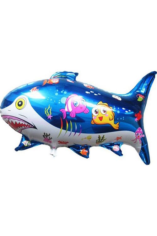 Parti Dolabi 1 Adet Mavi Kopek Baligi Folyo Sekilli Ucan Balon 70cm X 50cm Fiyati Yorumlari Trendyol