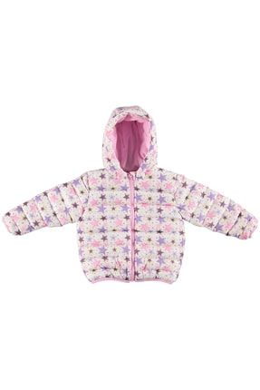 hellobaby kis bebek yildiz baskili pofidik kapusonlu fermuarli mont fiyati yorumlari trendyol