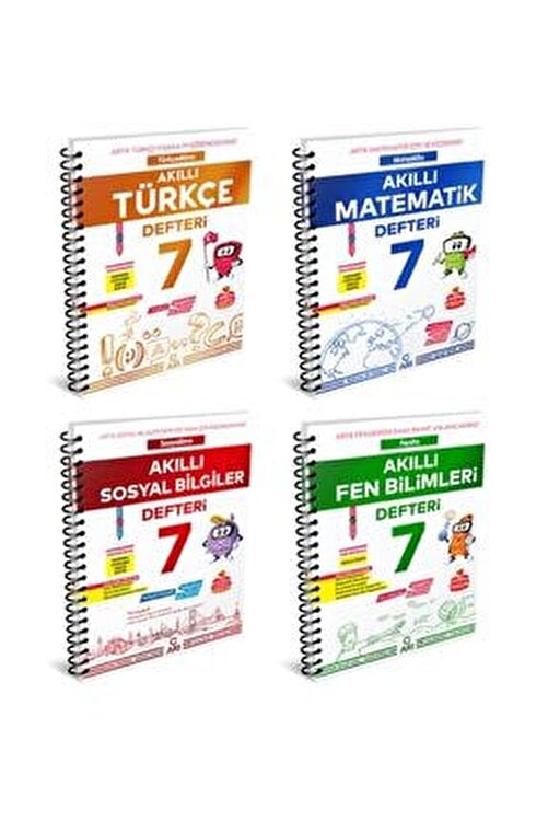Ari Yayincilik Ari Yayinlari 7 Sinif Akilli Defter Seti Fiyati Yorumlari Trendyol