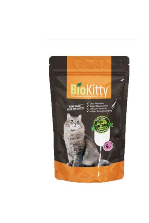 Biokitty Bio Kitty Topaklasan Bentonit Kedi Kumu 5 Lt Fiyati Yorumlari Trendyol