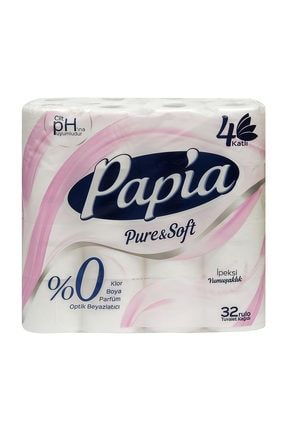Pure&Soft 4 Katlı Tuvalet Kağıdı 32'li 31010023