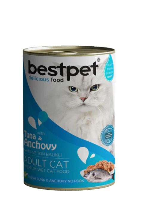 Bestpet Ton Ve Hamsili Konserve Yetiskin Kedi Mamasi 400 Gr Fiyati Yorumlari Trendyol