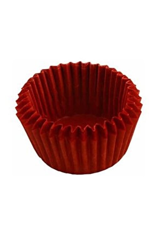 Pandoli 100 Lü Muffin Kek Kapsülü Kırmızı Renk 1