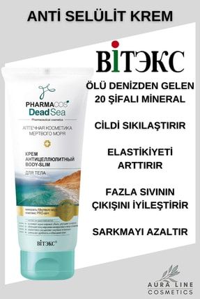 Vitex Pharmacos Dead Sea Body Anti Selülit Krem 200 ml