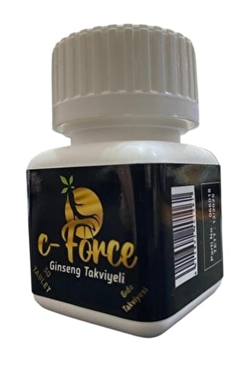 C-force Performans Takviyesi 30 Tablet Sertlestirci Geciktirci Etkili Ürün 347g668