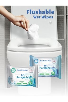 Flushable Islak Tuvalet Kağıdı 24x60 Lı 24 Paket 1440 Yaprak S-M.DET.2.0073
