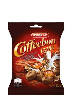 Coffeebon Extra Kahveli & Tereyağlı & Sütlü Bonbon Şeker 250 gr