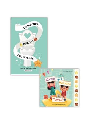 2'li Tuvalet Eğitimi Seti - Elveda Bez Merhaba Tuvalet ve Çocuğunuz Tuvaleti Çok Sevecek Kitabı