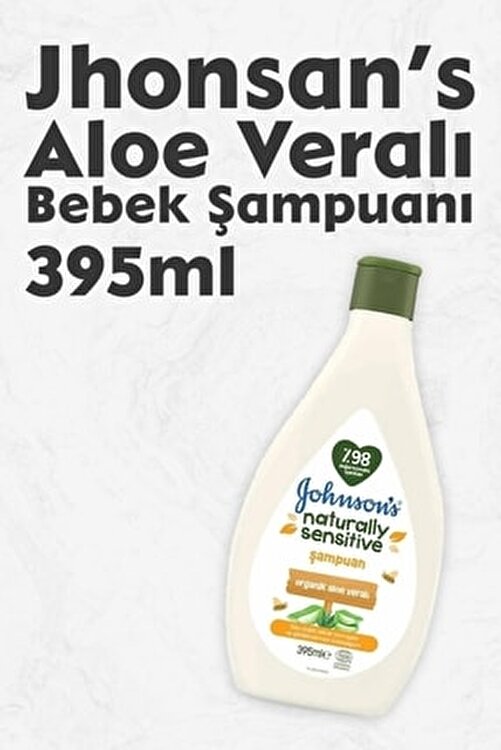 Trendyol Naturally Sensitive Aloe Veralı Bebek Şampuanı 395ml dvc-5011282