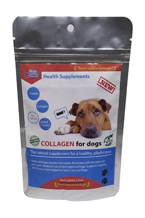 Petcalvit Kopek Eklem Kolojen Glukosamin Destegi 100 Gr Eklem Kikirdak Ve Kas Sagligi Destekleyici Fiyati Yorumlari Trendyol