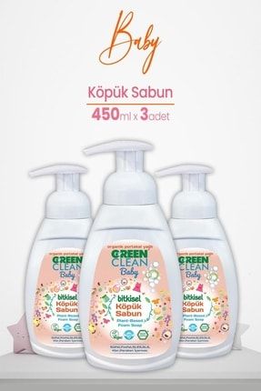 Baby Köpük Sabun Portakal Yağlı 450 ml x 3 Adet