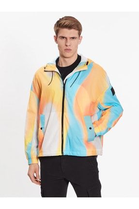 Calvin Klein Erkek Kap onlu Fermuar Kapamal Cepli Uzun Kol ok