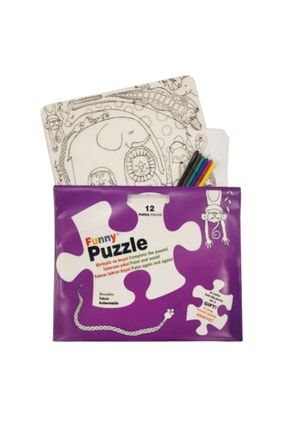 Funny Mat Washable Puzzle - Sevimli Dostlar