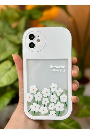 Iphone 11 Uyumlu Romantic Flowers Desenli Kılıf
