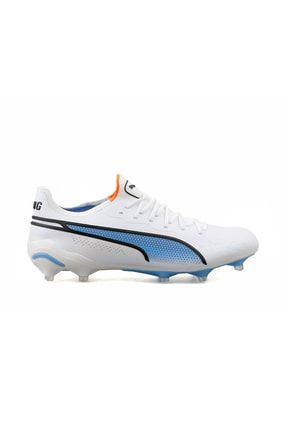 Puma King Ultimate Fg Ag Erkek im Zemin Kramponu 10709701 Beyaz