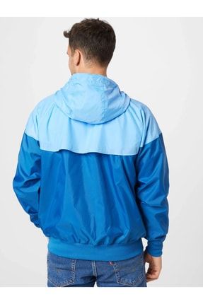 Light blue and white nike windbreaker sale
